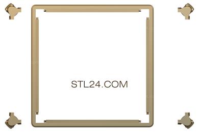 Столы (STL_0201) 3D модель для ЧПУ станка